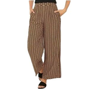 Who What Wear Woman’s Geometric Print Trousers Size 8